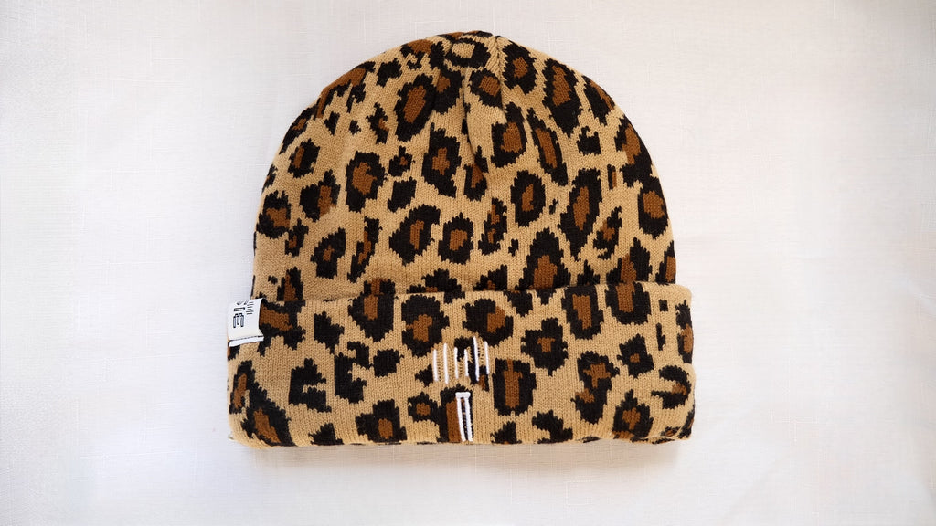 ISSIE Leopard Beanie